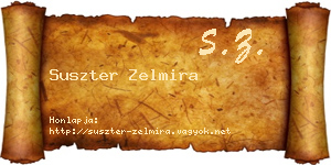 Suszter Zelmira névjegykártya